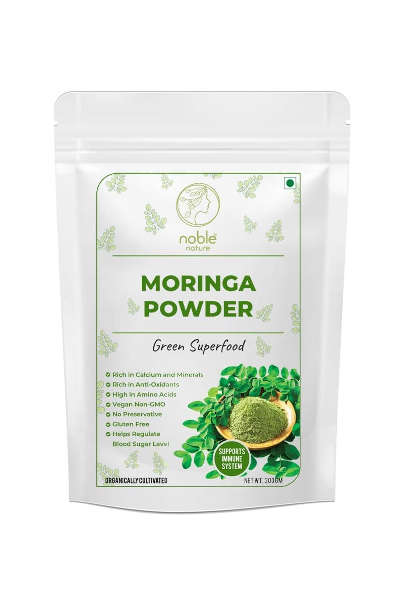 پودر عصاره مورینگا تقویت کننده سیستم ایمنی Noble Nature - حجم ۲۰۰ گرم