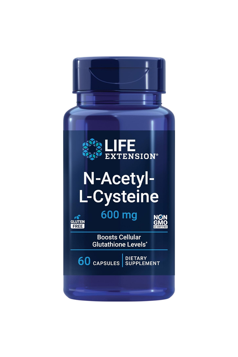 کپسول ان-استیل ال-سیستئین Life Extension - بسته 60 عددی