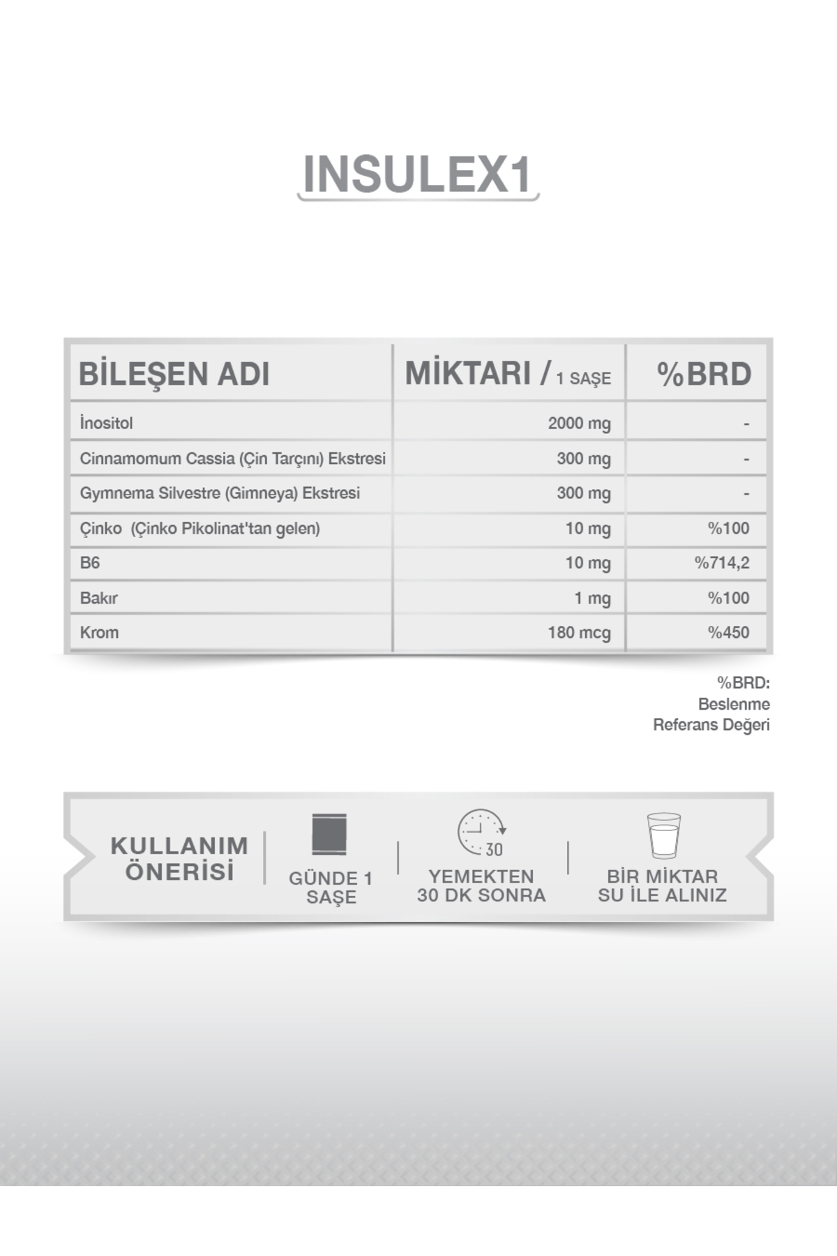 مکمل غذایی Insulex 1 برند goodday
