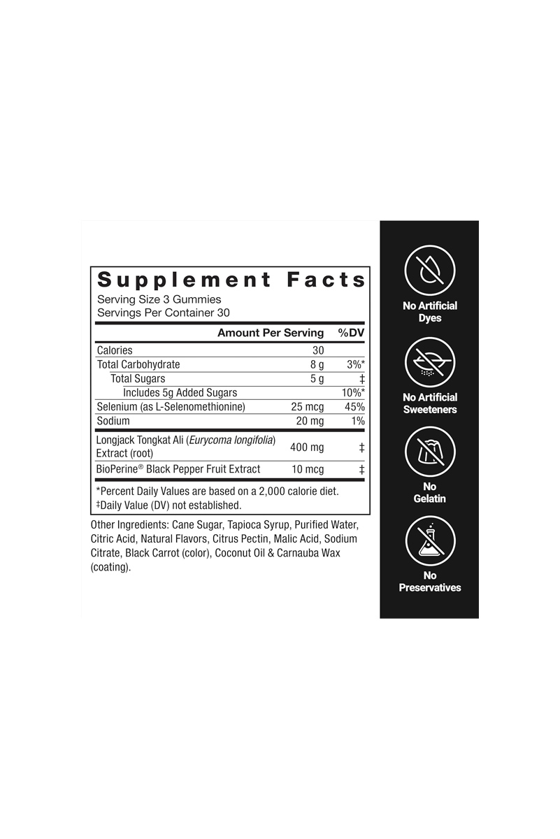 پاستیل تونگات انرژی زای توت و لیموناد Force Factor - بسته ۹۰ عددی