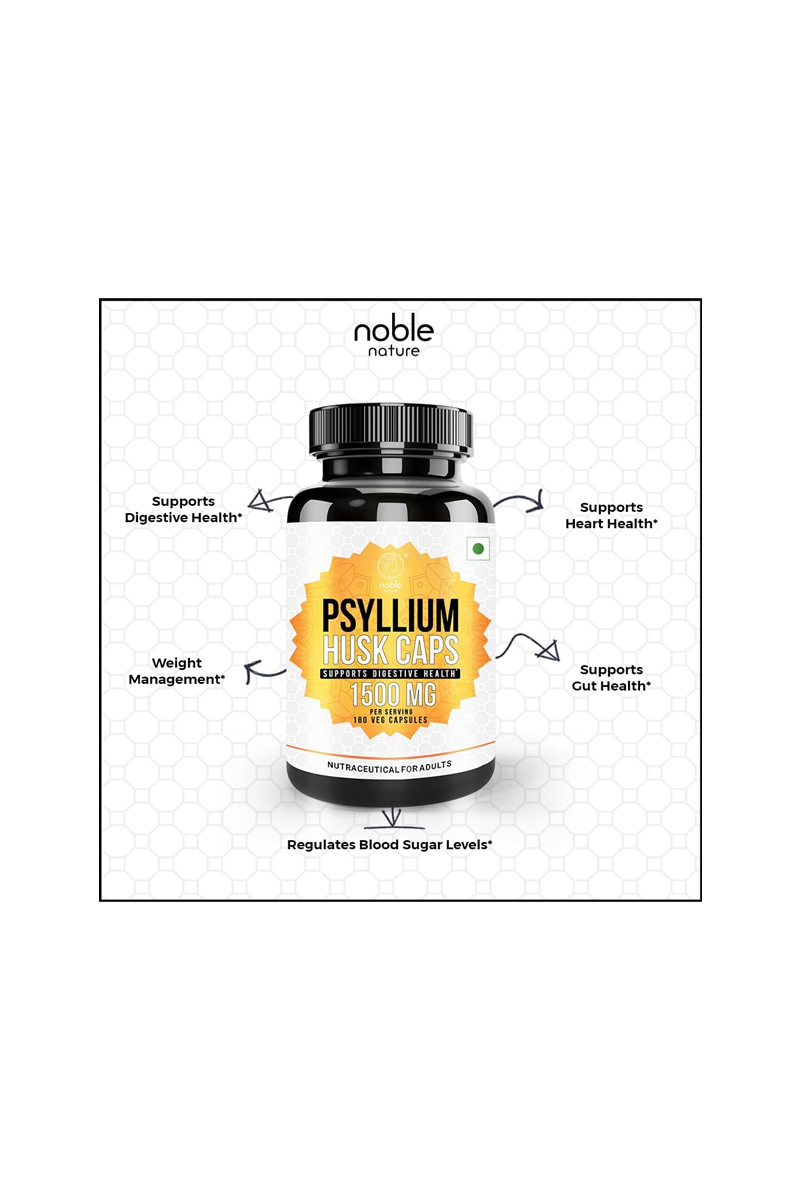 کپسول پسیلیوم هاسک Noble Nature - بسته 180 عددی
