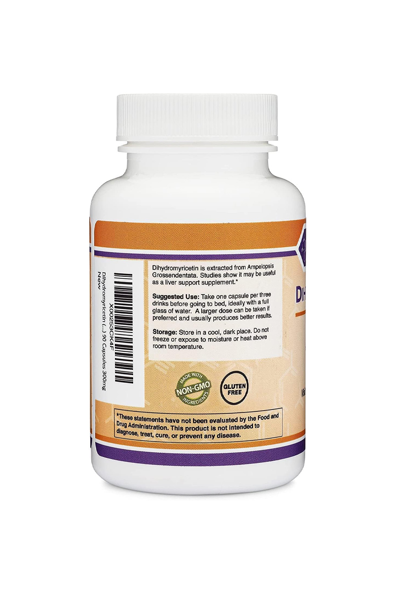 کپسول Dihydromyricetin برند Double Wood – بسته 50 عددی
