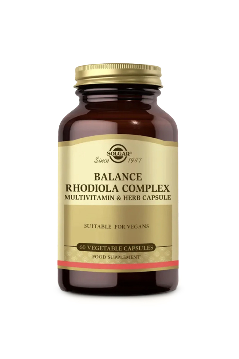 کپسول کمپلکس Rhodiola سولگار – بسته 60 عددی