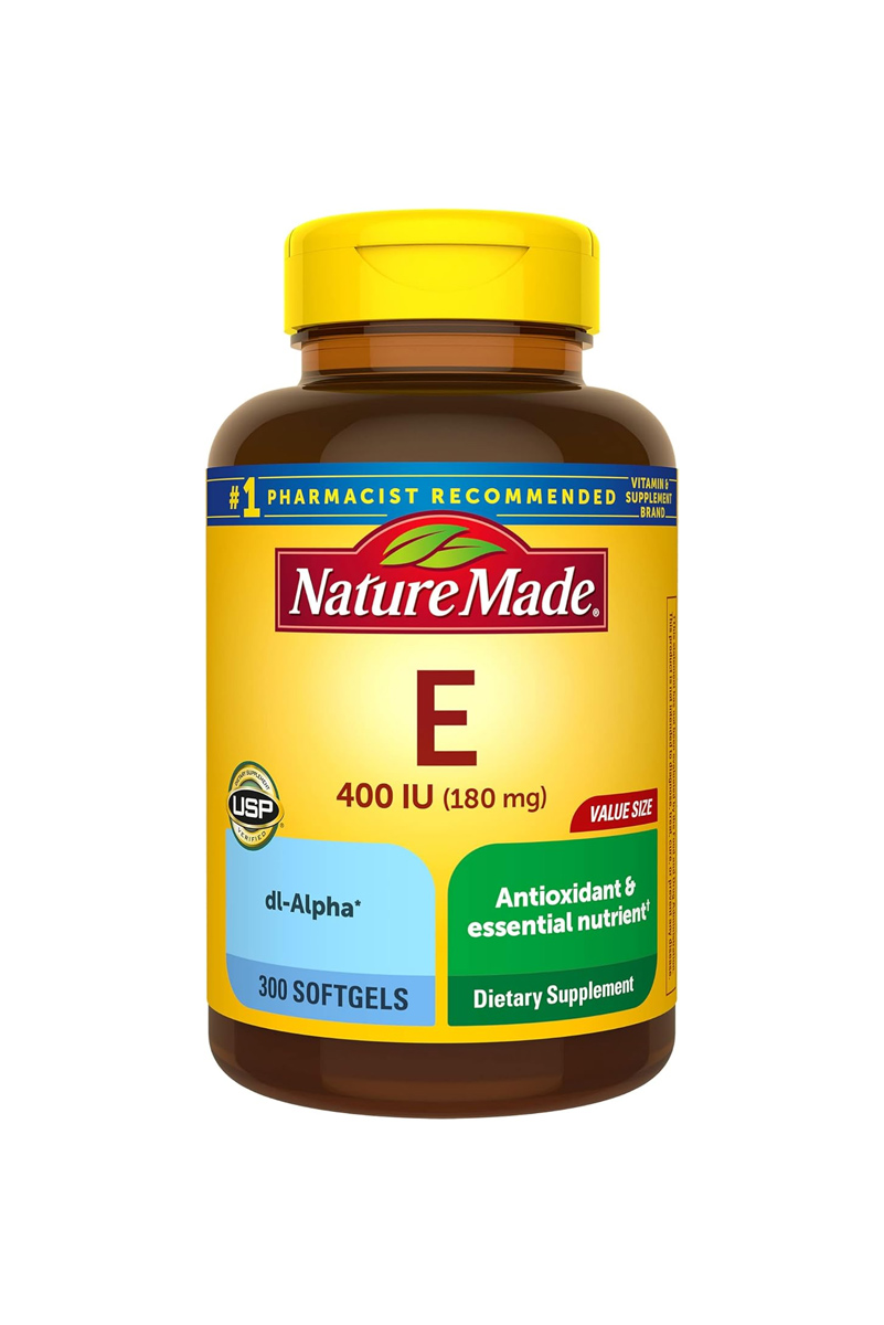 سافت ژل ویتامین E مقدار 400 iu برند Nature Made - بسته 300 عددی