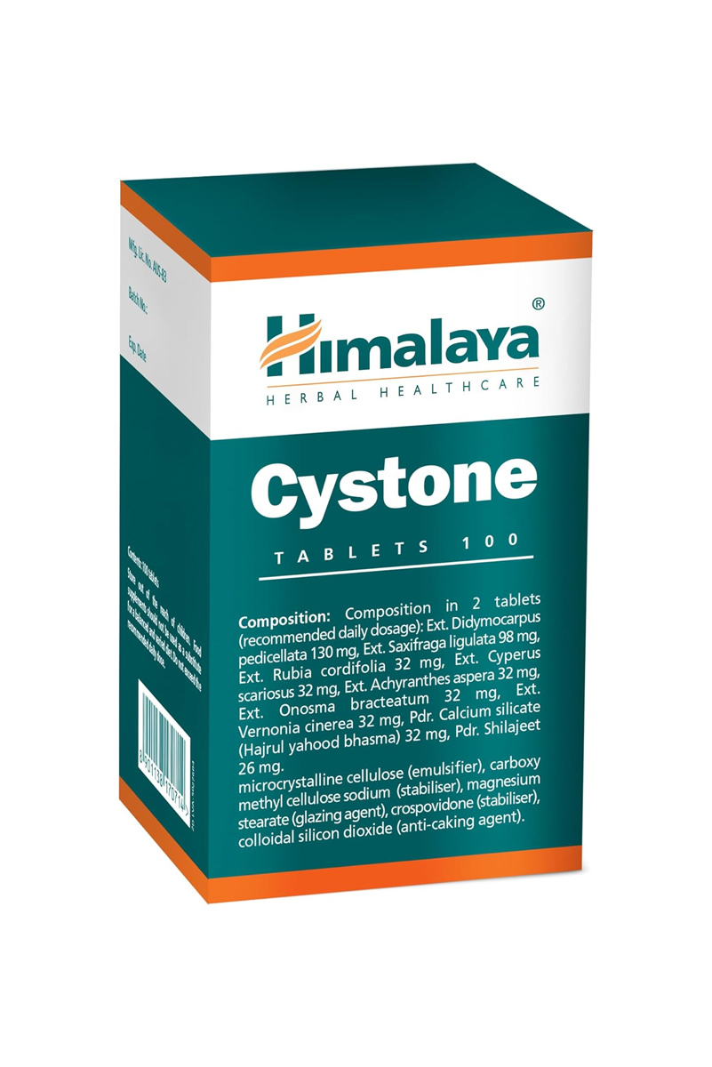 کپسول گیاهی Cystone (سنگ شکن کلیه) Himalaya - بسته ۱۰۰ عددی